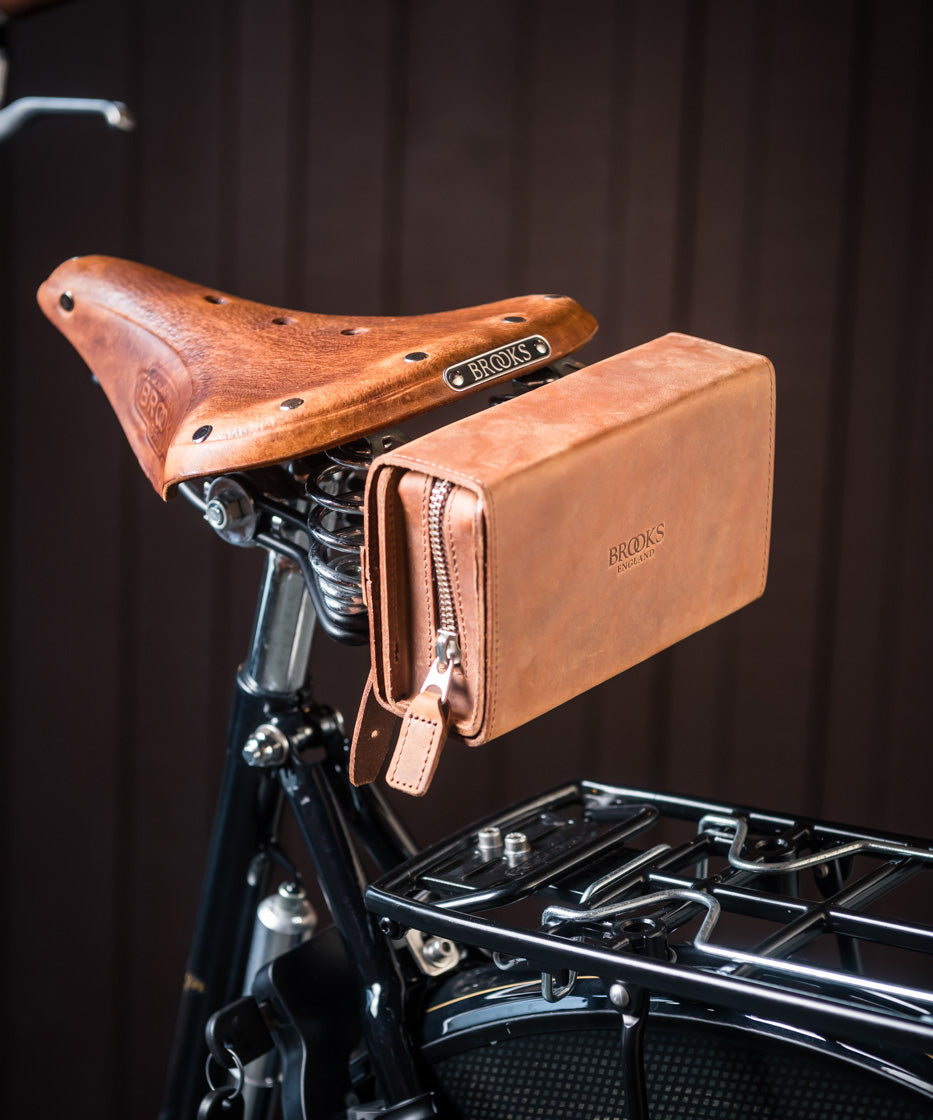 Brooks D-Shaped Tool Bag - Aged Brown – Blackwell & Sons