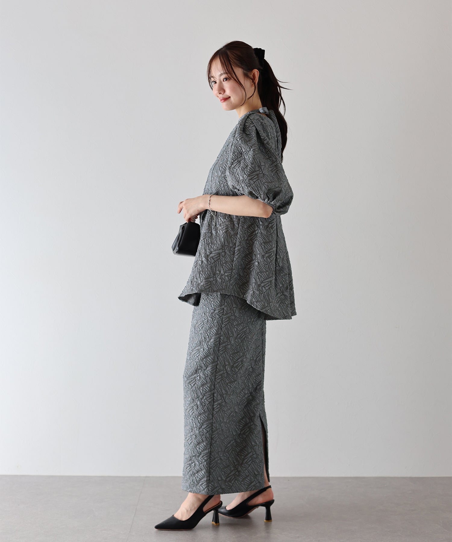 ジャガードセットアップドレス – BLUE ONLINE