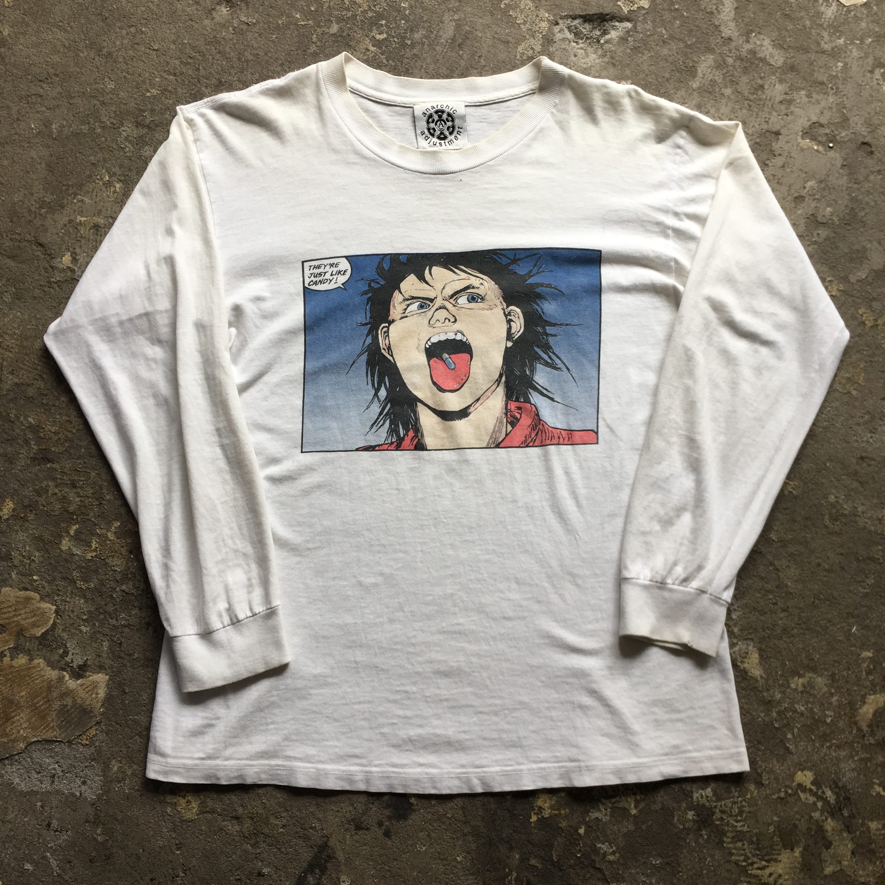 anarchic adjustment AKIRA “鉄雄” L/S Tee - blue room
