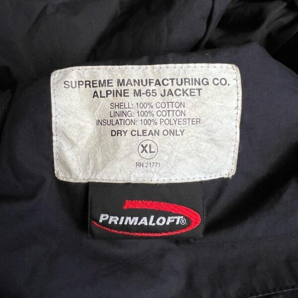 00s Supreme “ALPINE M-65 JACKET” PRIMALOFT SPIEWAK製 - blue room