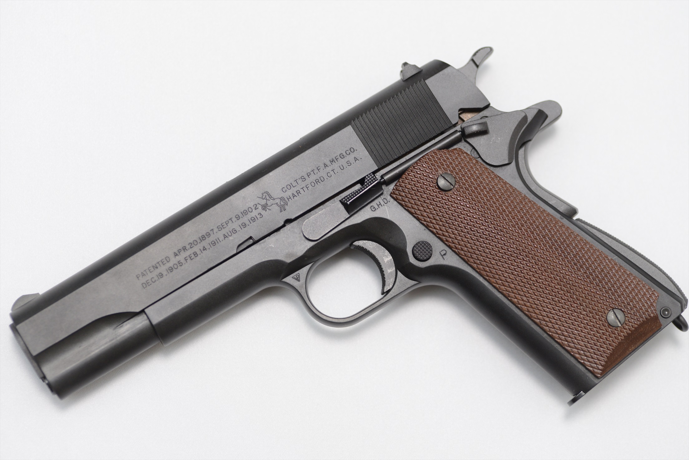 WA SCW M1911A1 カーボンブラック | 銀の備忘録