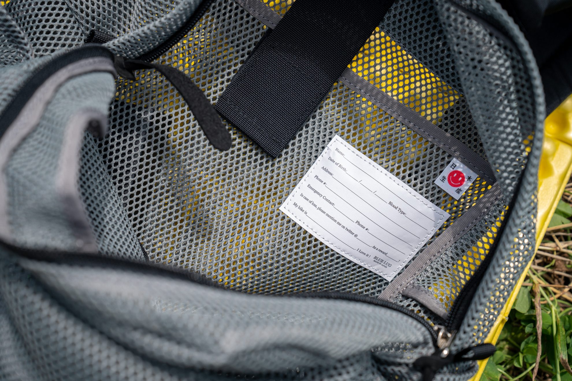 THE DAY PACK in Mesh - BIKE SHOP BLUE LUG BLOG | 自転車店
