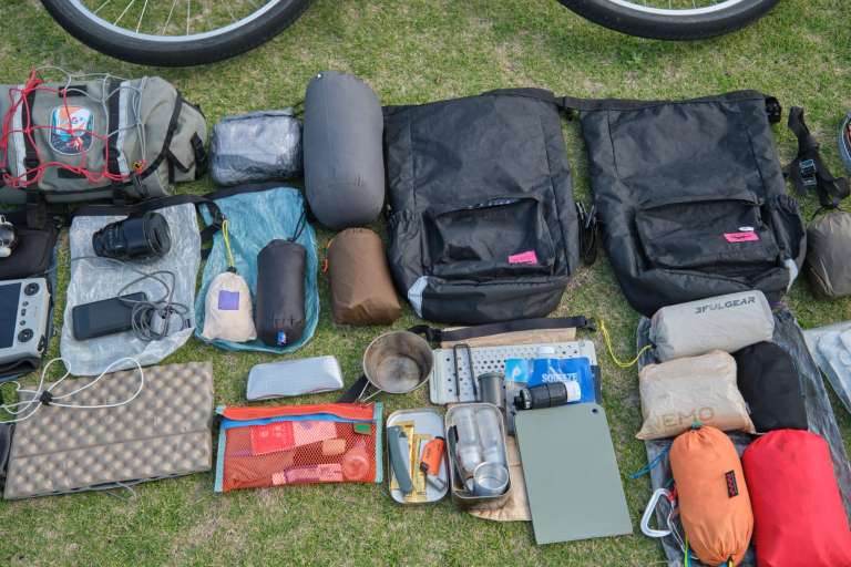 SWIFT INDUSTRIES* jr. ranger pannier lite JP limited (black/neon