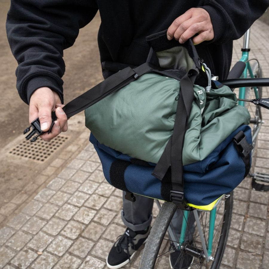 ILE* porteur rack bag small (x-pac/black) - BLUE LUG GLOBAL ONLINE