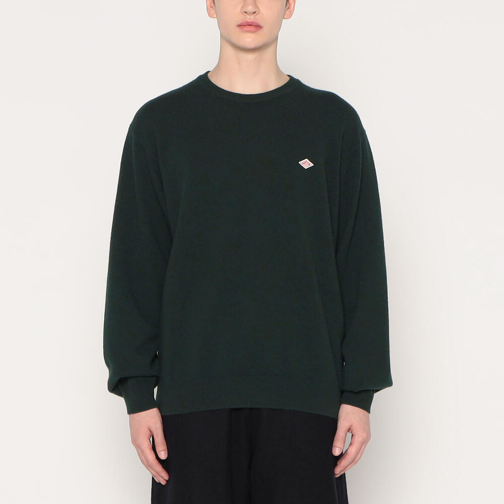 MEN'S LAMBSWOOL CREW NECK KNIT PULLOVER｜KNIT｜DANTON(ダントン