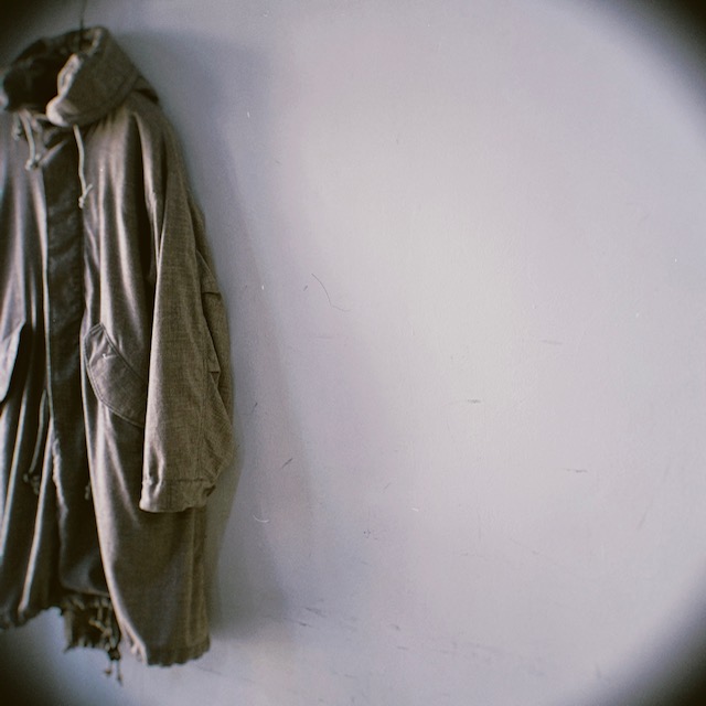 kaval/fish tail long coat with liner “wool yak”(カヴァルの