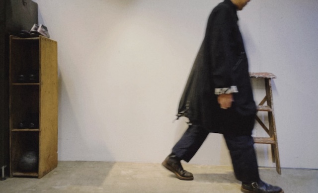 kaval / reversible stand collar coat(カヴァルのリバーシブル