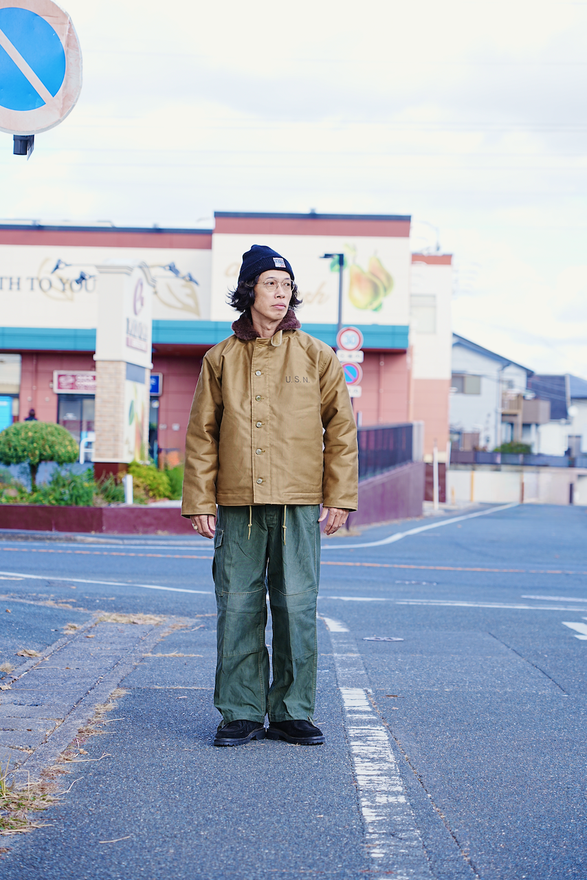 WAIPER.inc /U.S.NAVY N-1 デッキジャケット