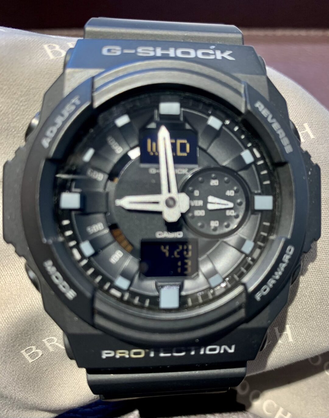 CASIO(カシオ) G-SHOCK(ジーショック) ref.5255の電池交換を承りました