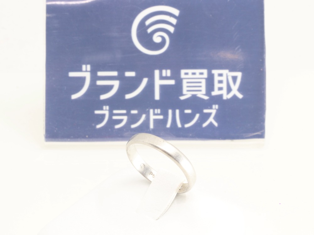 枚方市でPt900のリング2.7gを15,500円で買取しました！