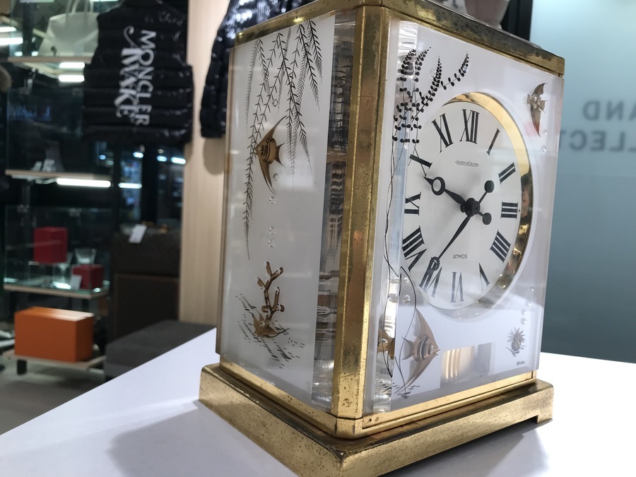 ジャガールクルト｜Jaeger-Lecoultre アトモス マリーナの置時計入荷