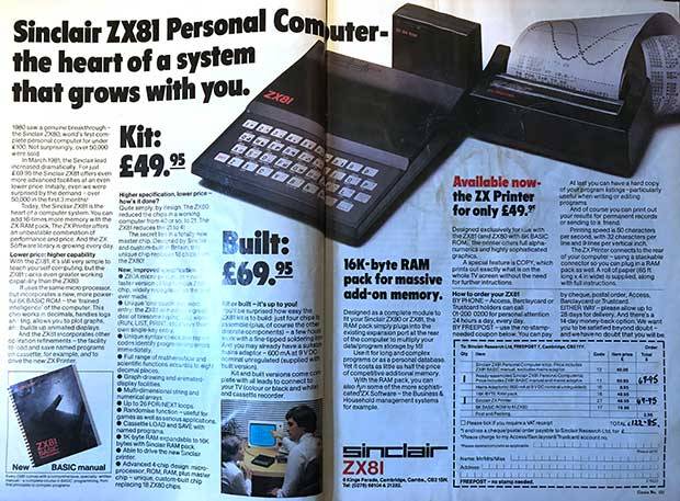 Brendan Dawes - Thank You Sinclair ZX81
