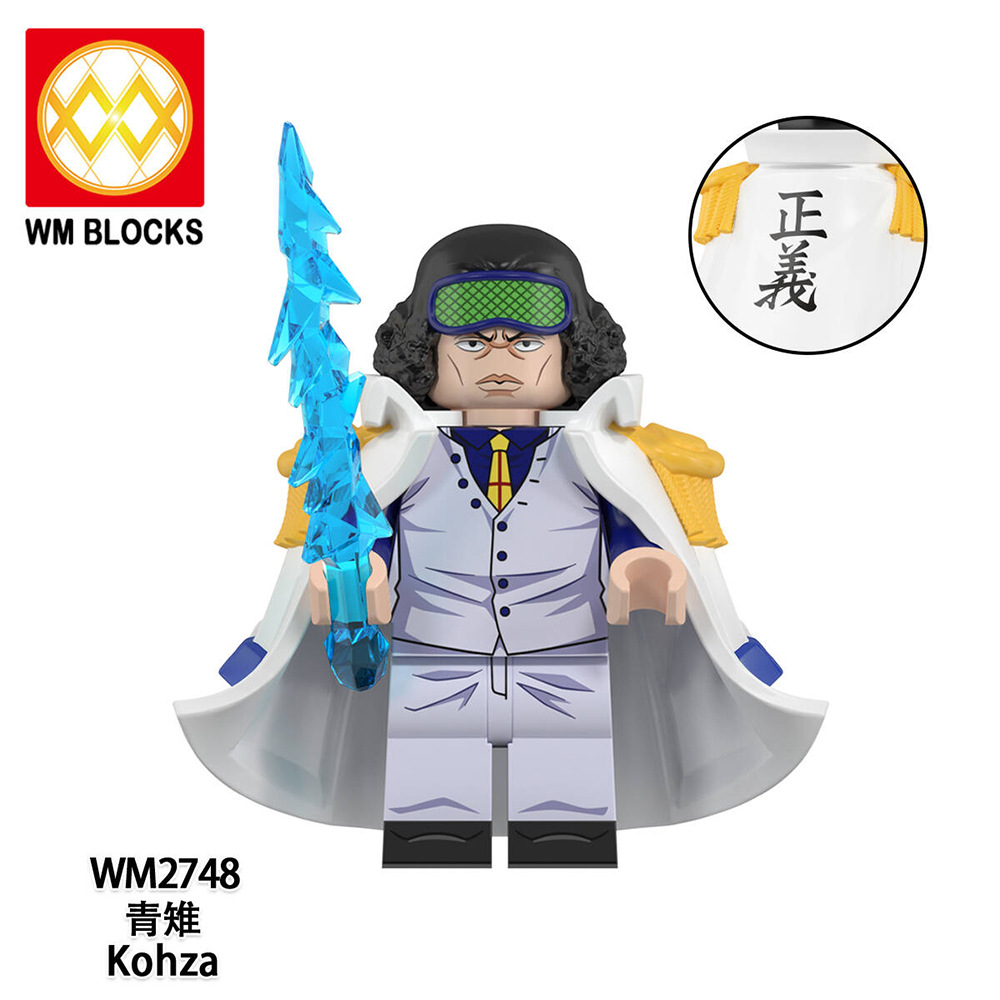 Anime One Piece Kuzan WM2748 Minifigures - Brixtoy