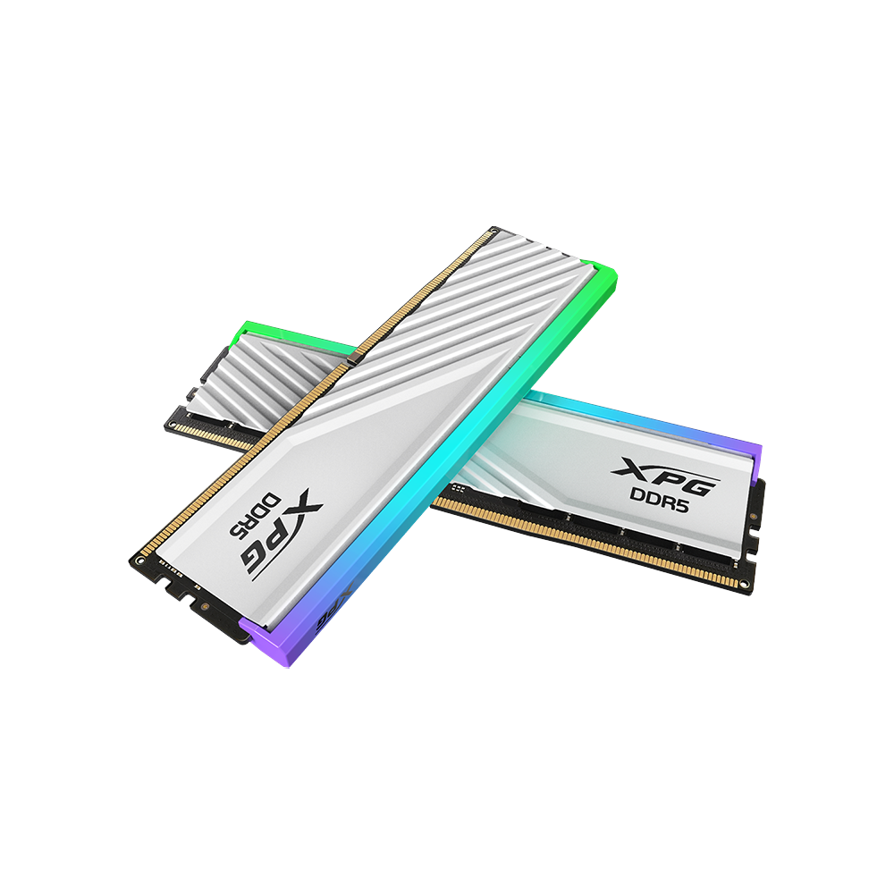 ADATA XPG Lancer RGB 16GB [1x16GB] 6000MHz DDR5 DIMM Memory [White]