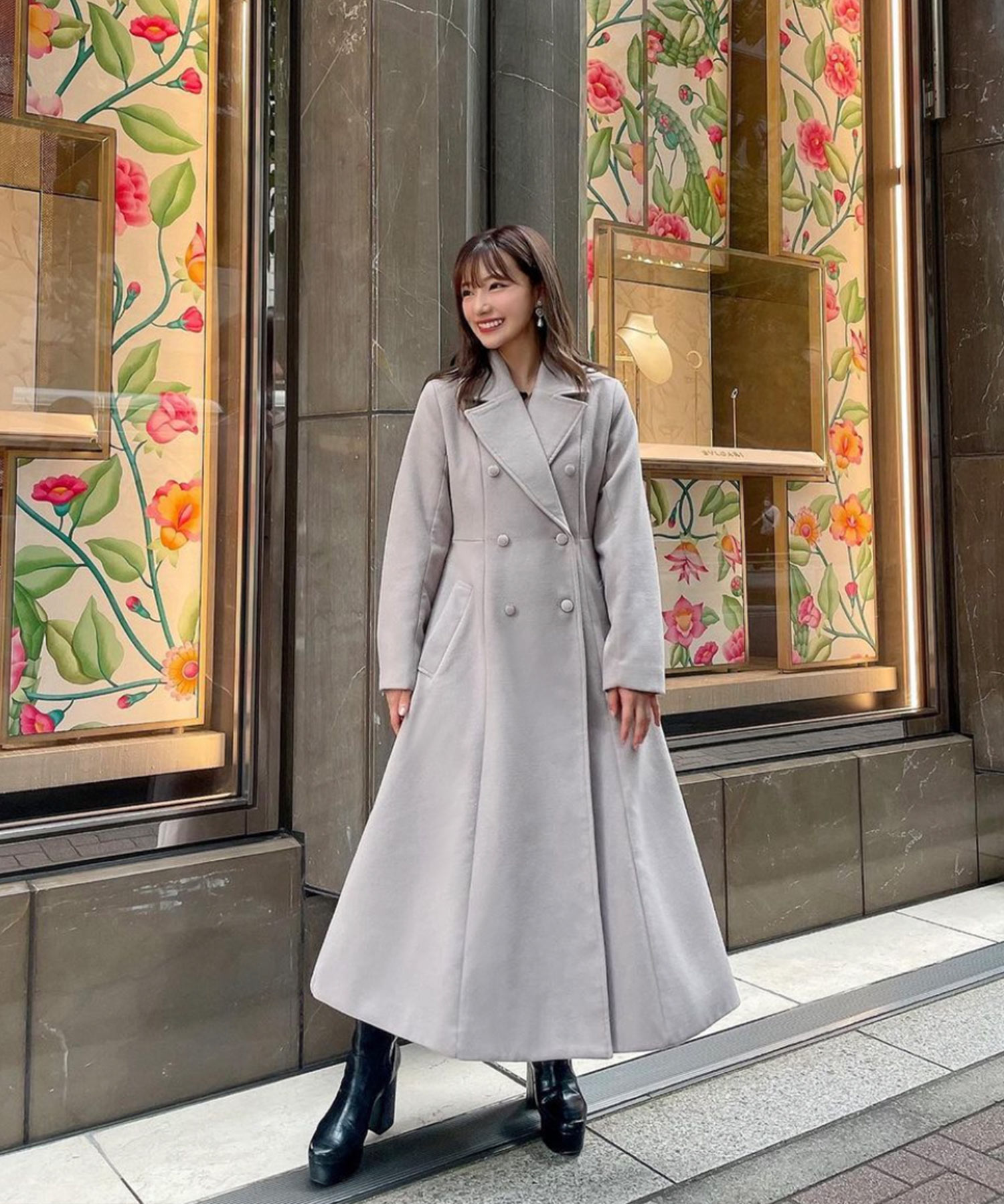 ロングチェスターコート – BUNNY APARTMENT