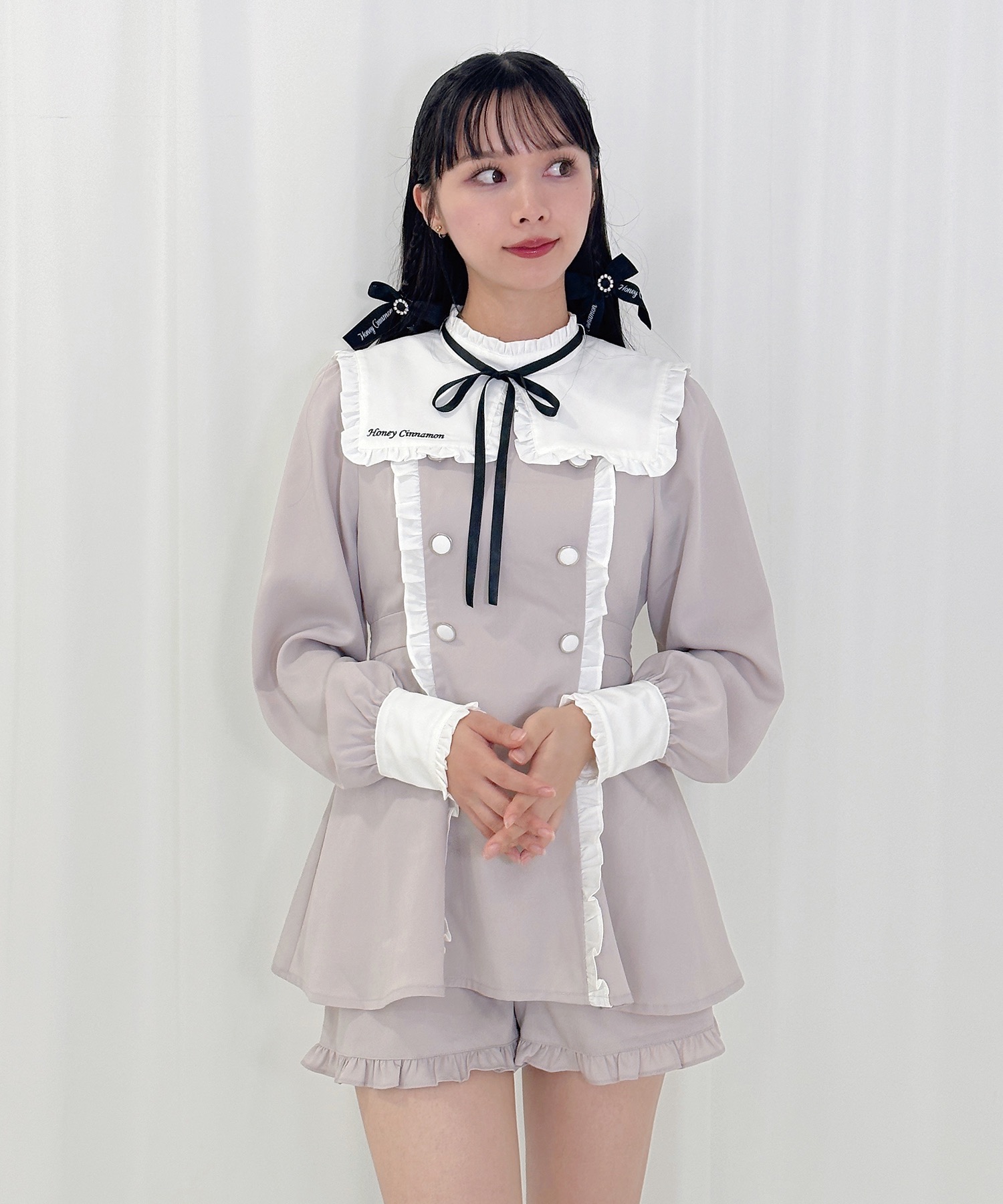 スクエアカラーセットアップ – BUNNY APARTMENT