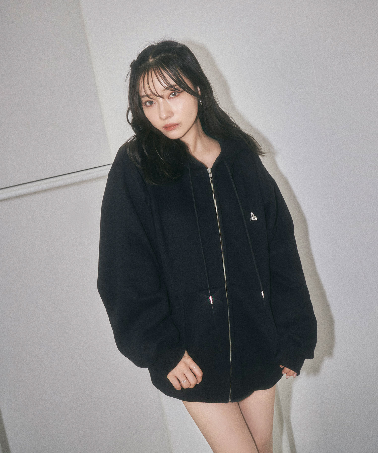 UNISEX FOX裏起毛パーカー – BUNNY APARTMENT