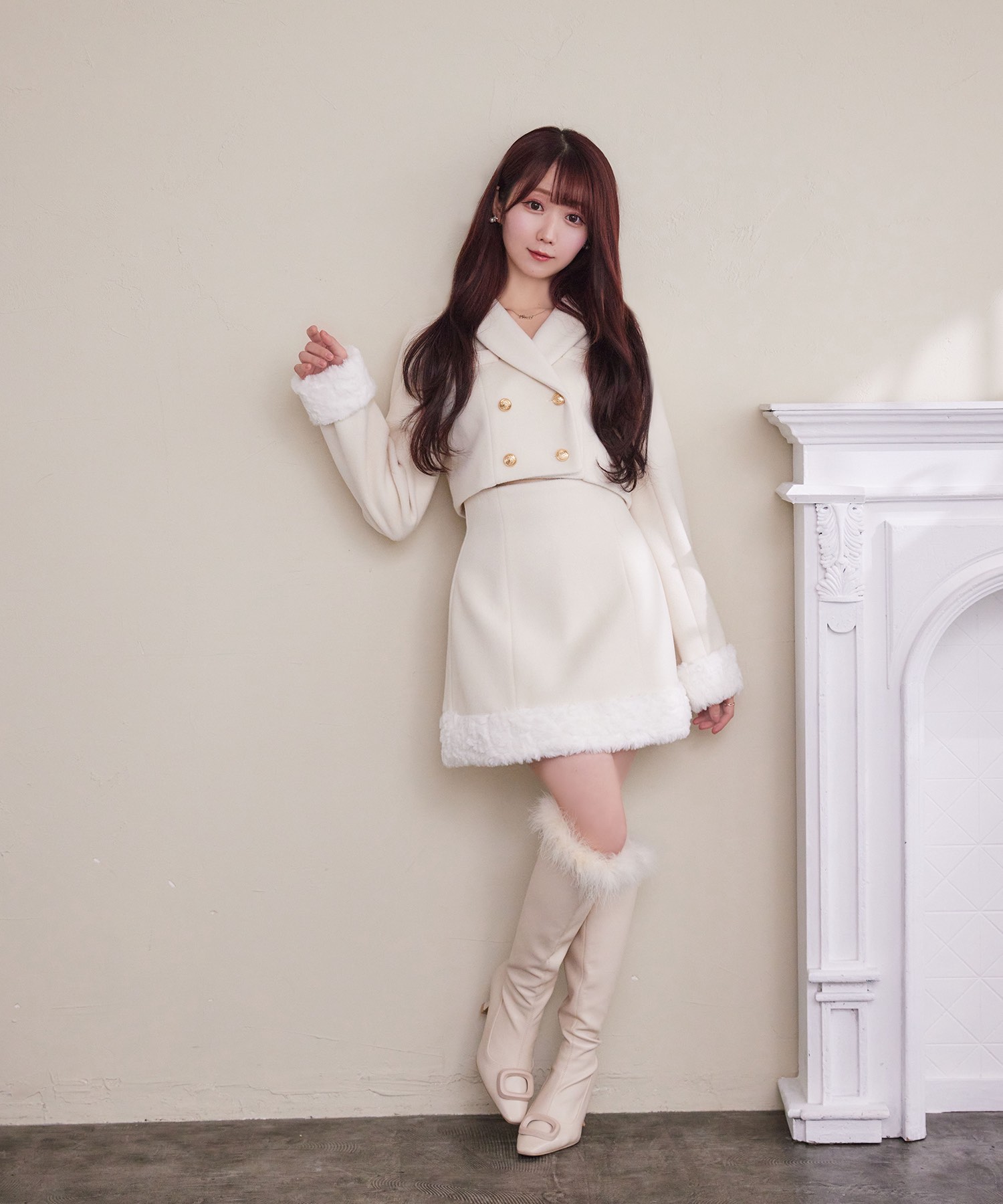 fake fur switching SET UP – BUNNY APARTMENT