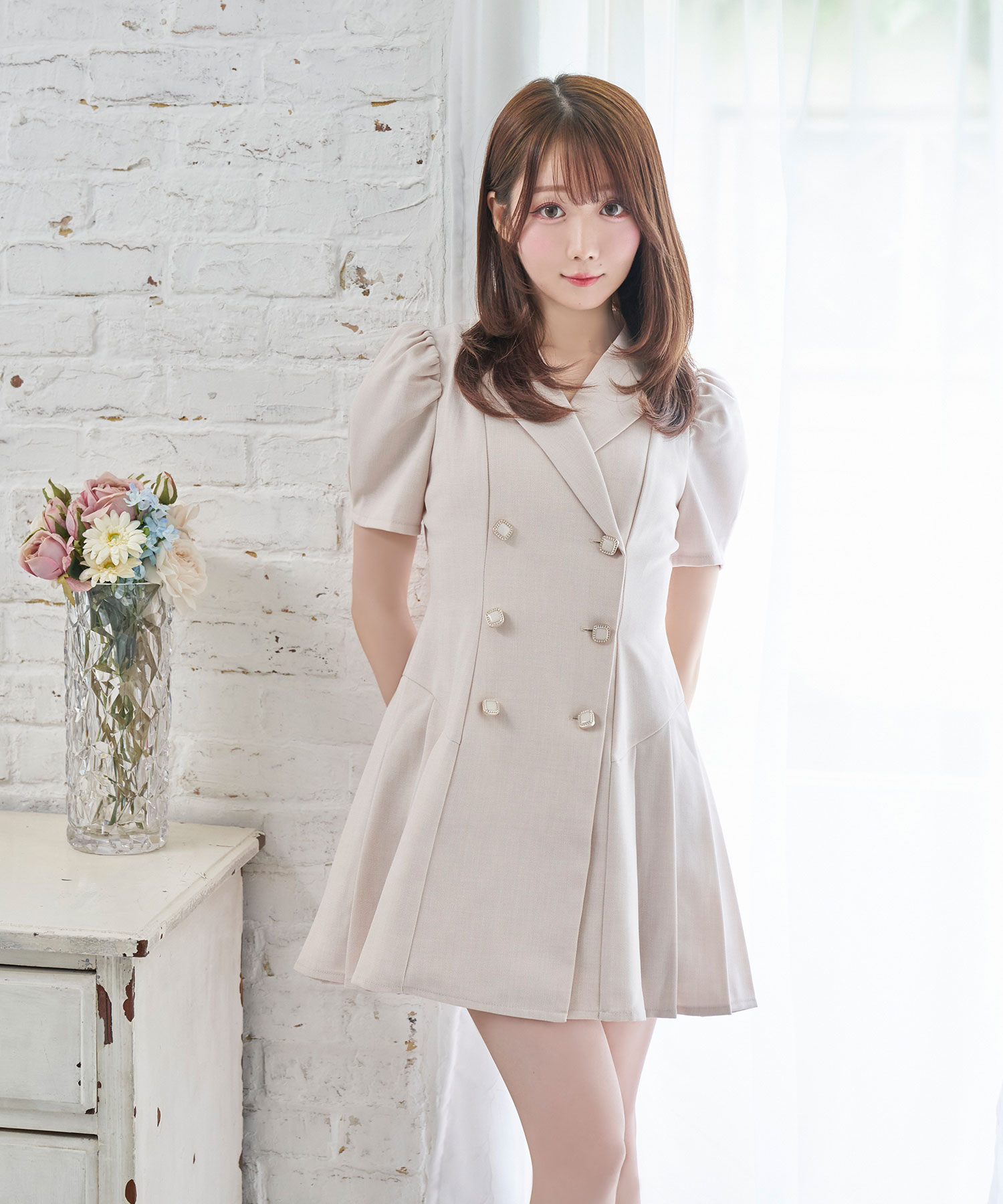 pleats mini onepiece – BUNNY APARTMENT