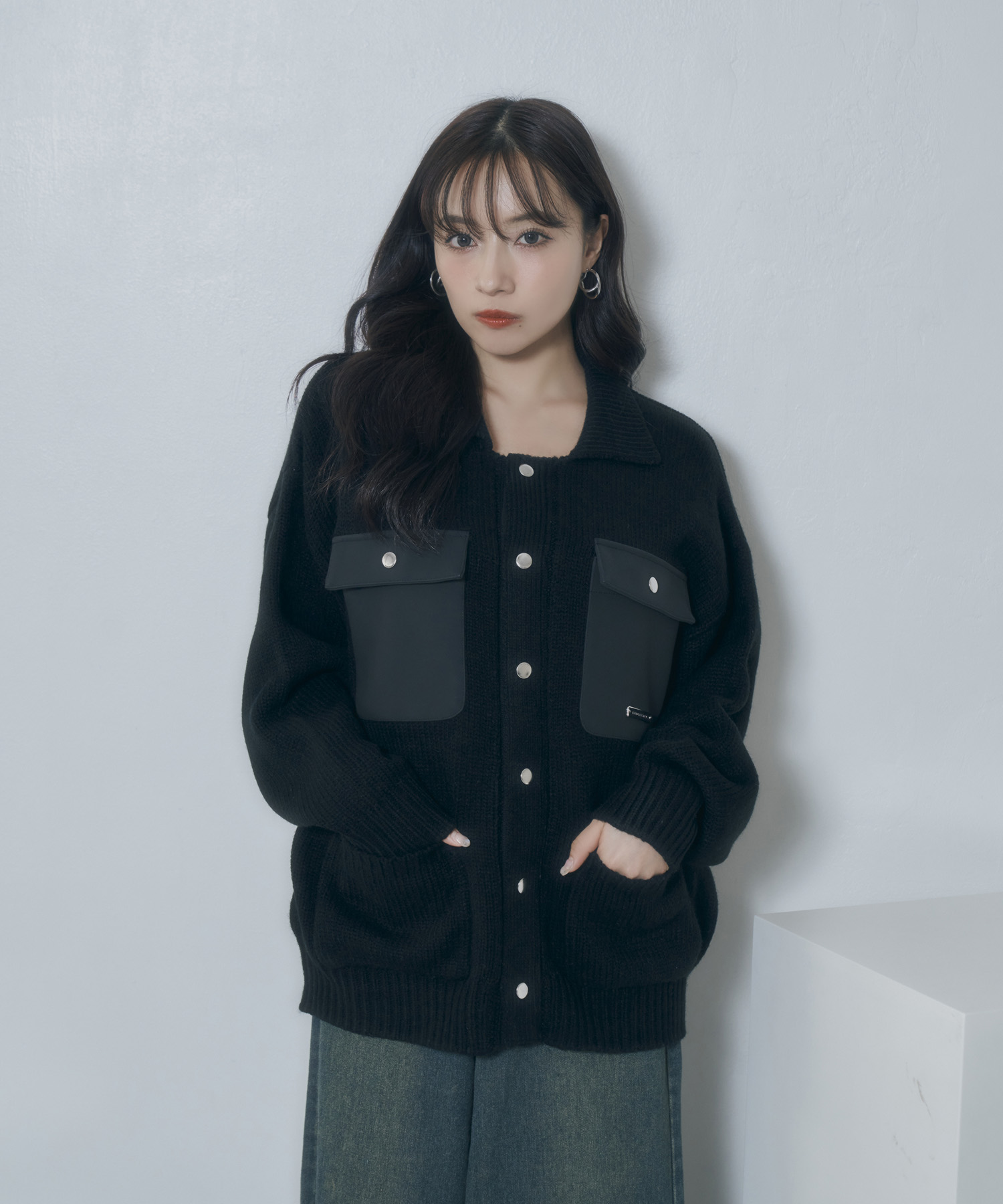 UNISEX ポケットニットジャケット – BUNNY APARTMENT