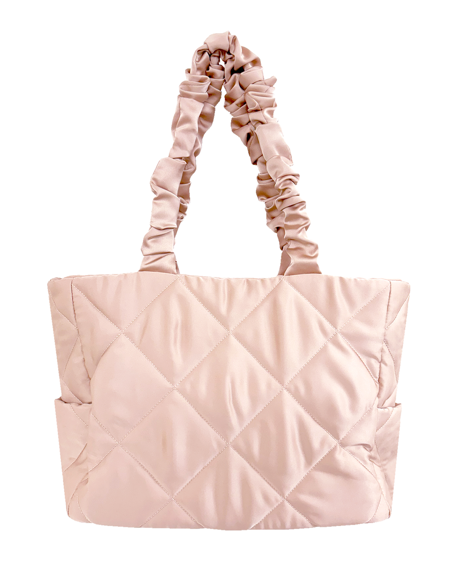 satin quilting big tote – BUNNY APARTMENT
