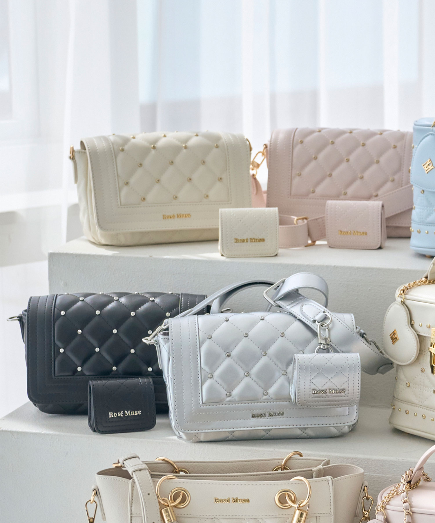 Quilting bijou backpack – BUNNY APARTMENT