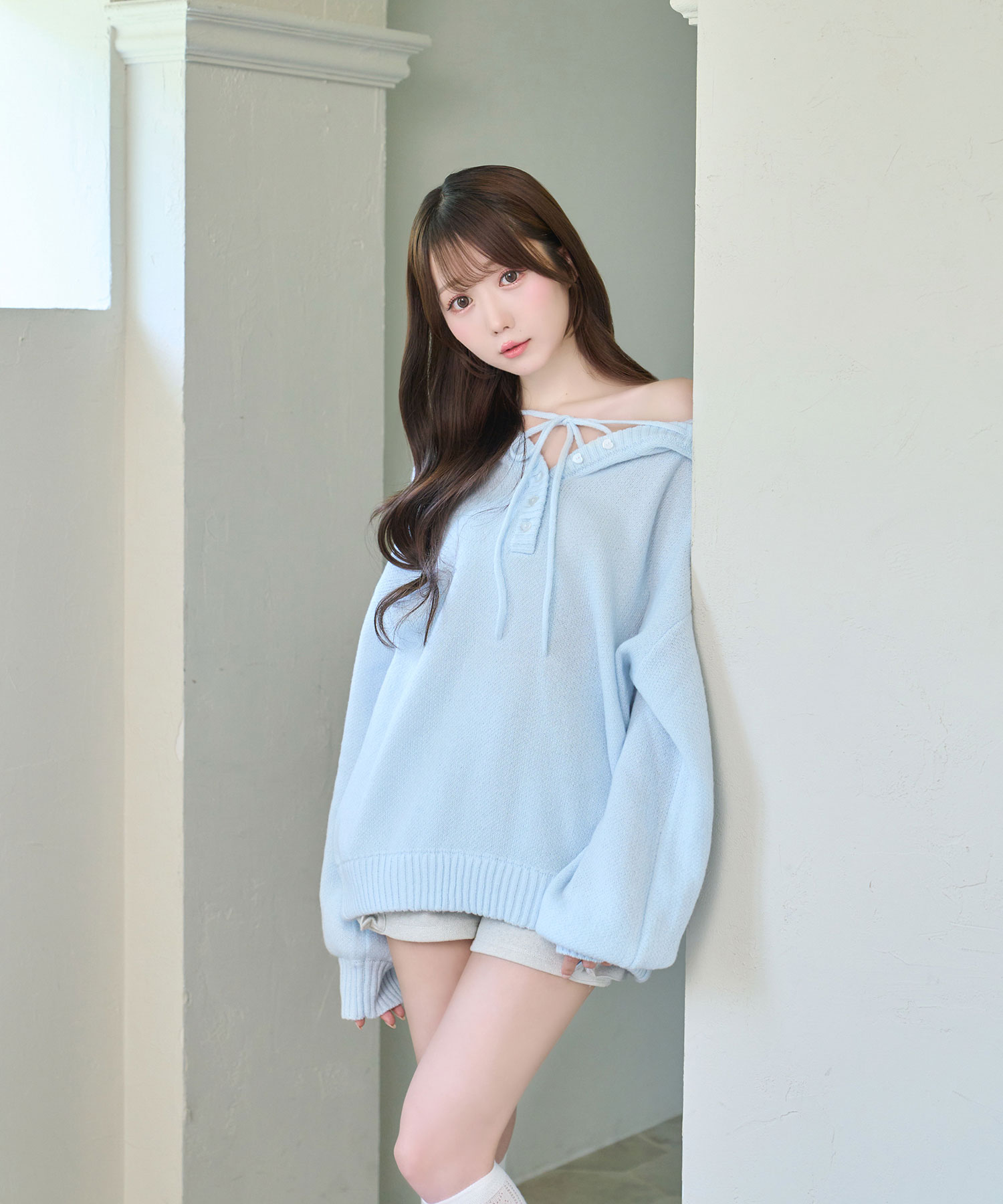 Mohair knit hoodie – BUNNY APARTMENT