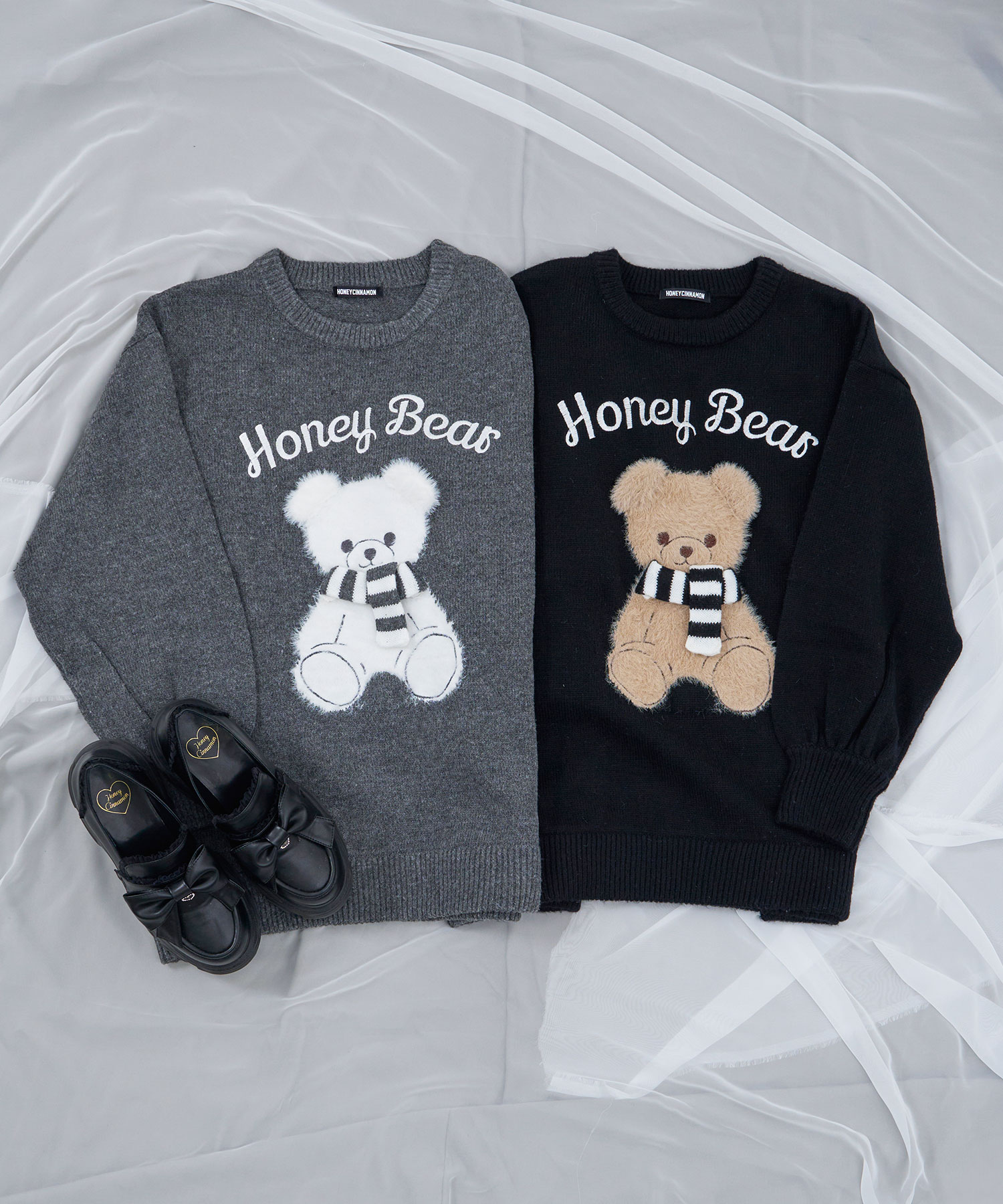 winterシナモンジャガードビッグニット – BUNNY APARTMENT