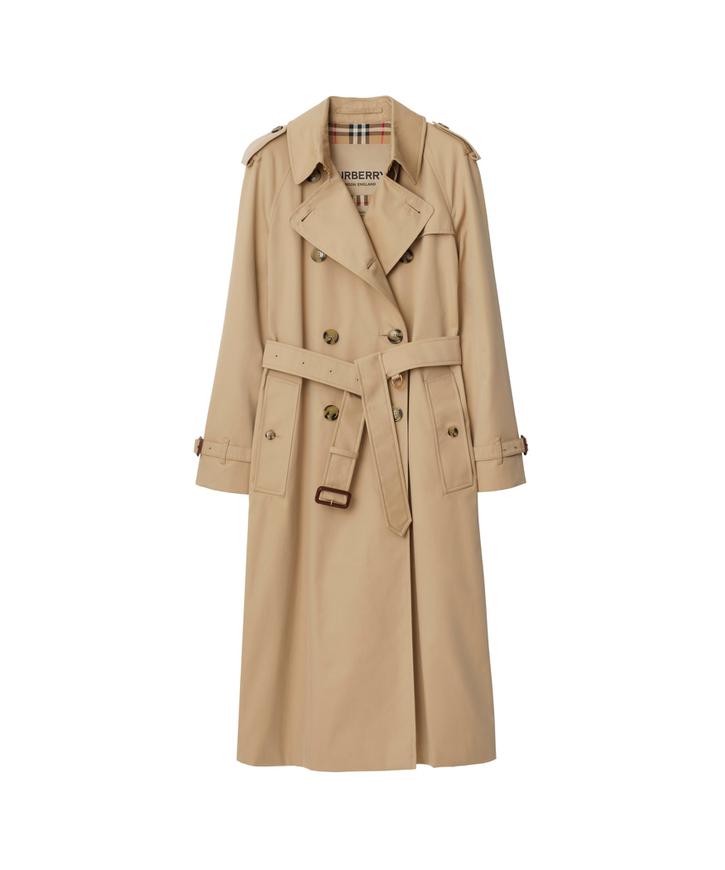 burberry/バーバリー通販 | ロング チェックラペル ギャバジン