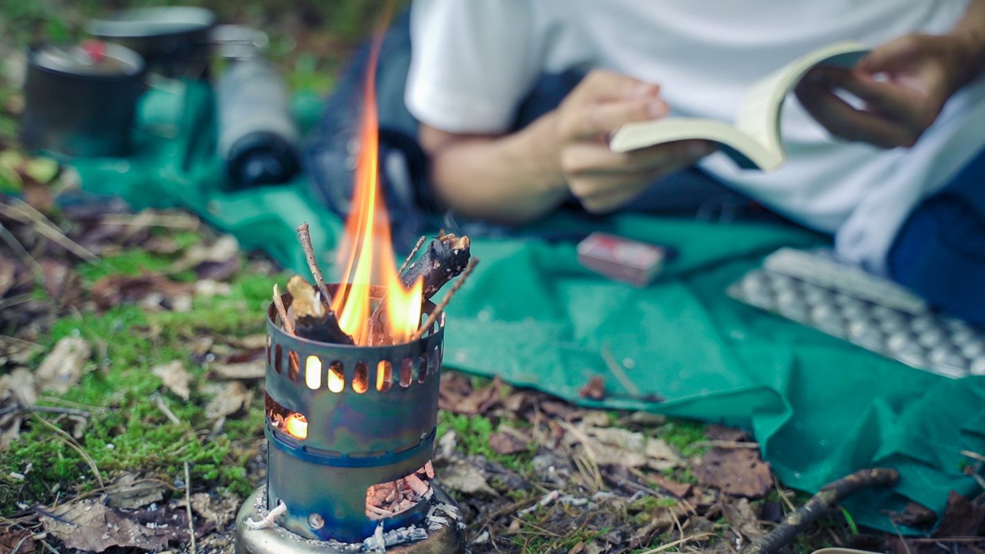 エバニュー アルコールストーブとスタンドセットの2年使用レビュー
