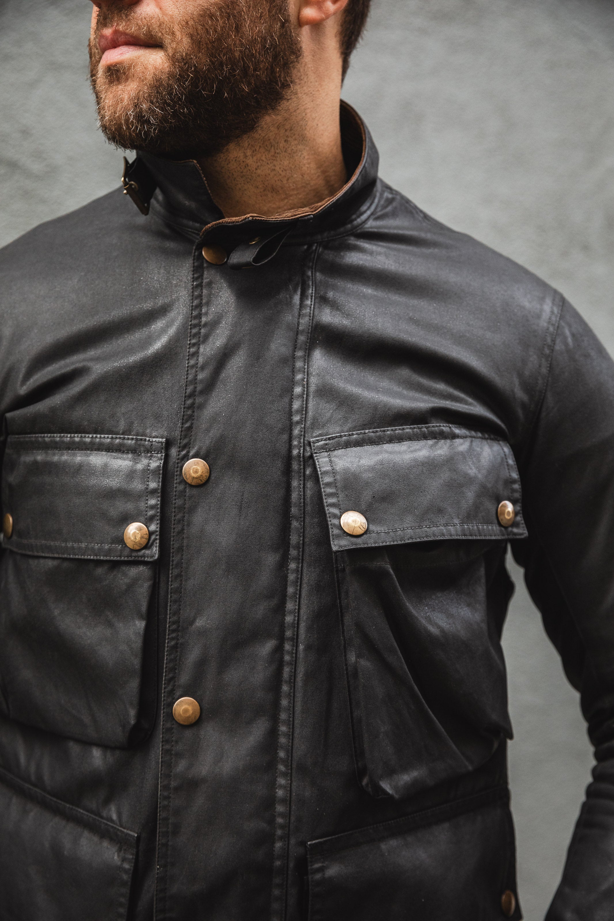 Addict Clothes - Waxed BMC Jacket - Black