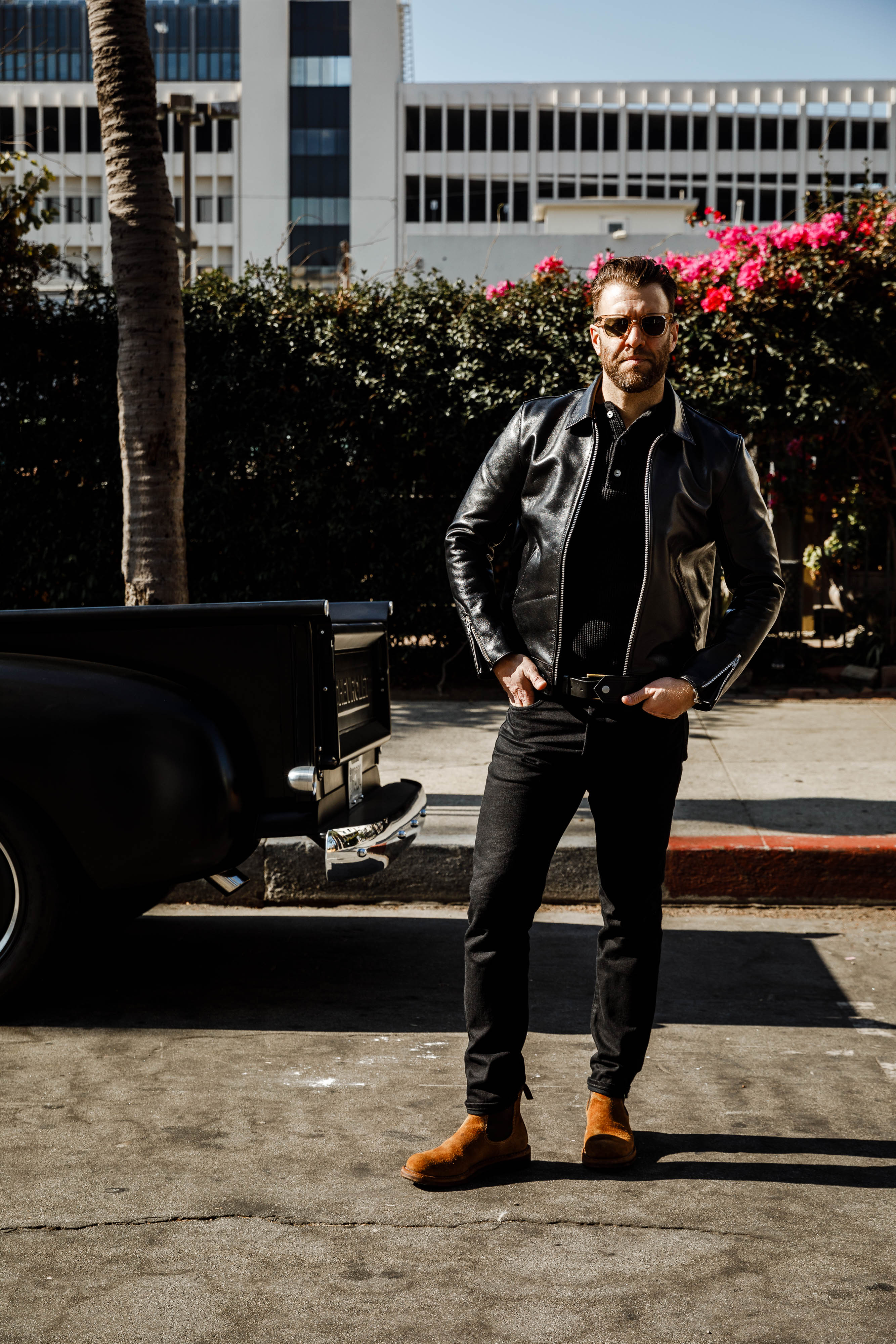 Addict Clothes - Center Zip Jacket - Horsehide