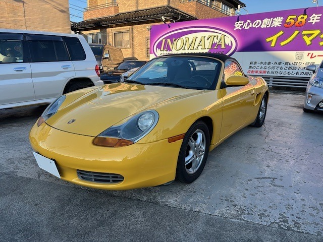ボクスター・イエロー(黄)の中古車を探す【カーセンサー】