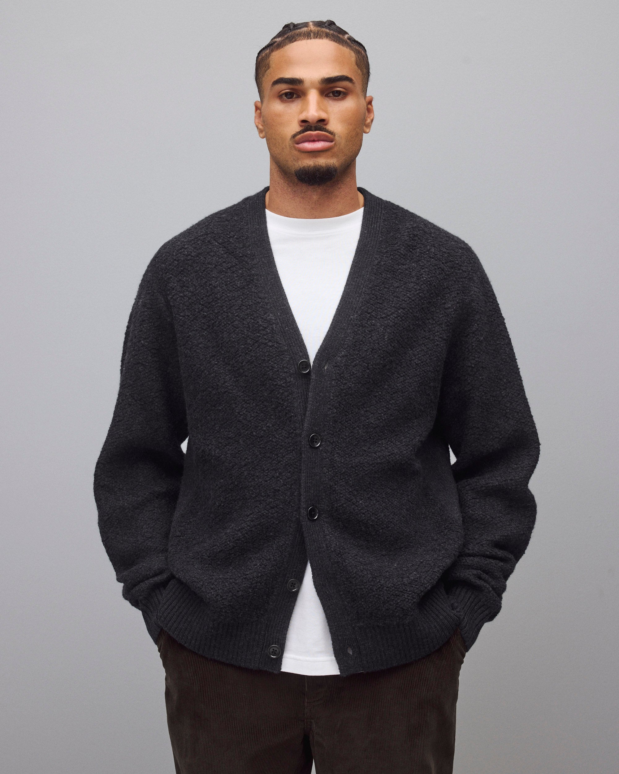 Textured Boucle Turf Cardigan | Reigning Champ