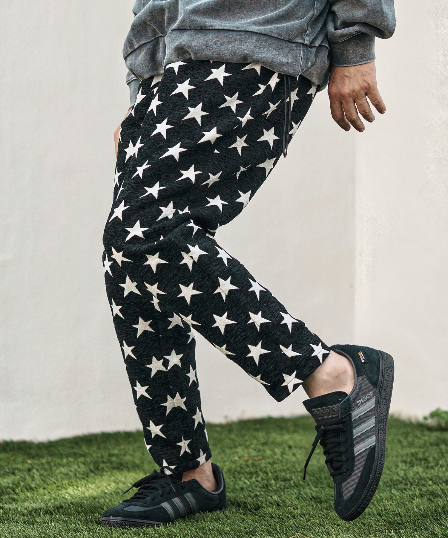 CAMBIO(カンビオ)】Two Tuck Sarrouel Slacks サルエルパンツ