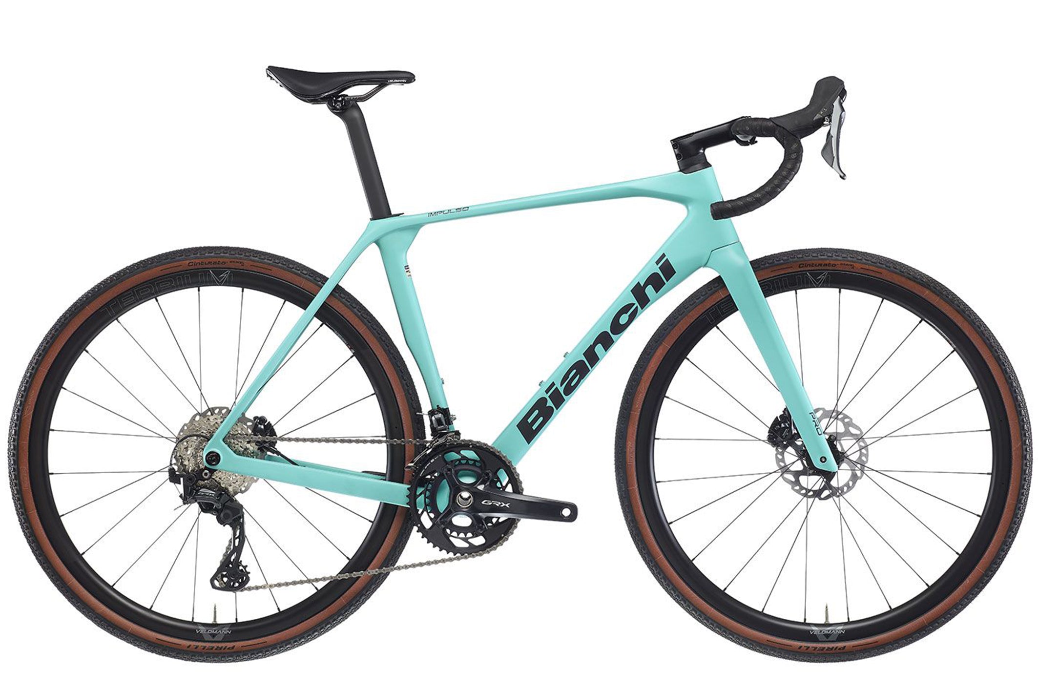 Bianchi Impulso Pro 700c - GRX 820 - CK16-Graphite Matt – Cambria Bike