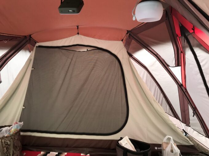 スノーピーク】リビングシェルロングPro.専用インナールーム実写