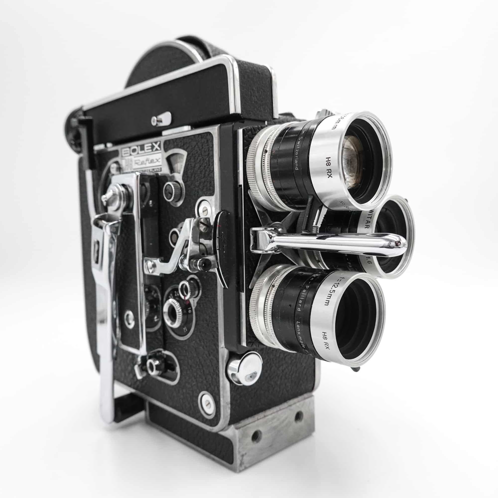 Bolex H8 REX4 REX-4 Reflex Double 8mm Film Camera - CameraCrate