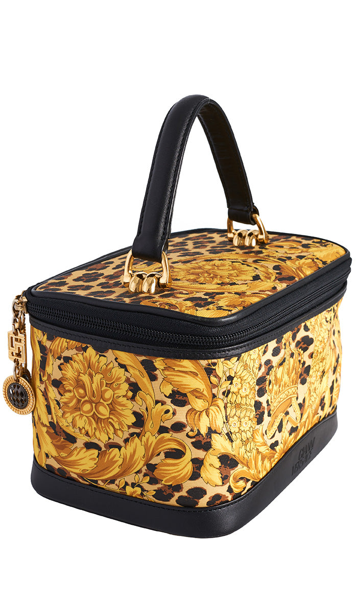 Gianni Versace Vintage Baroque Vanity Bag – Camille Design SF