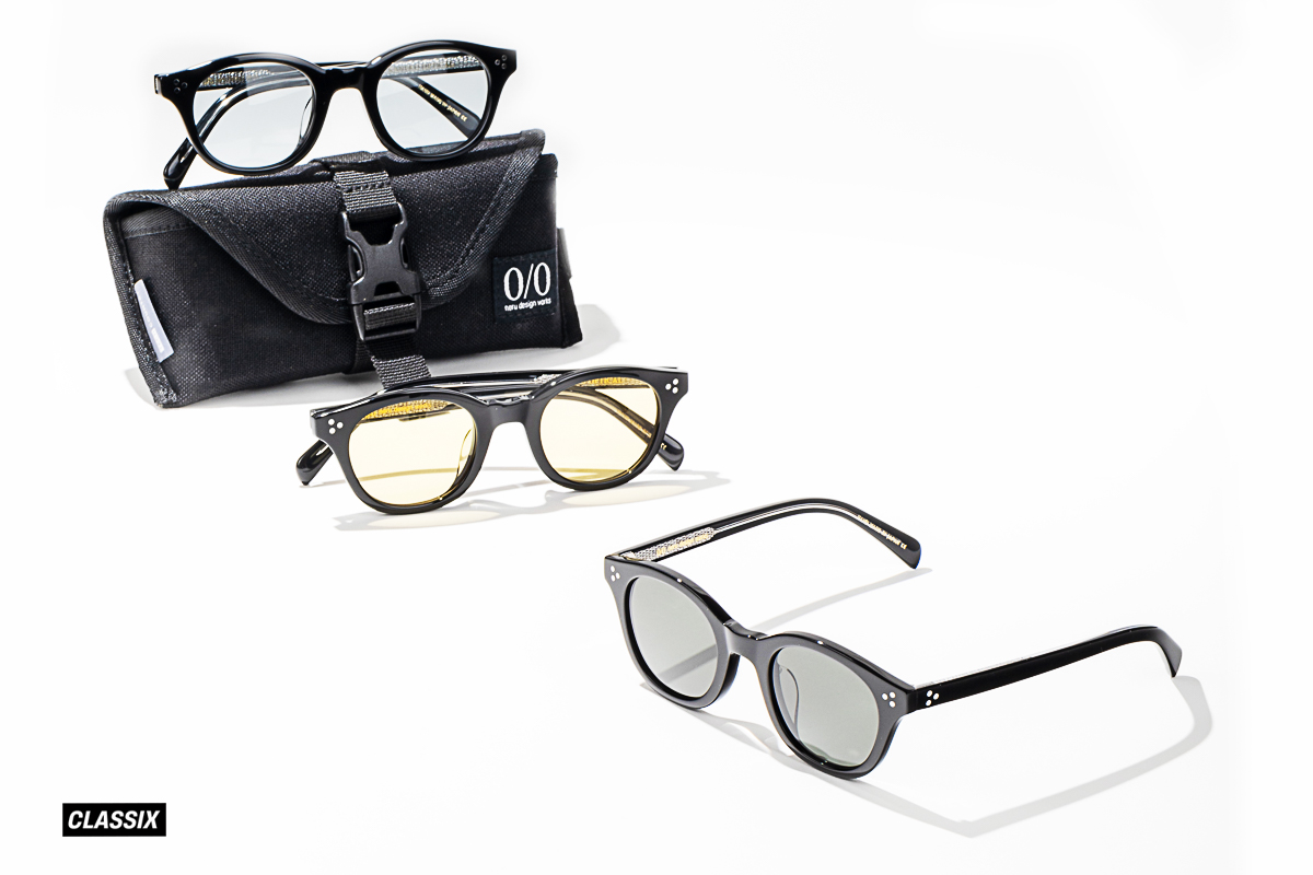 顔を選ばないサングラスの第二弾！ フレーム太めの黒縁メガネが完成