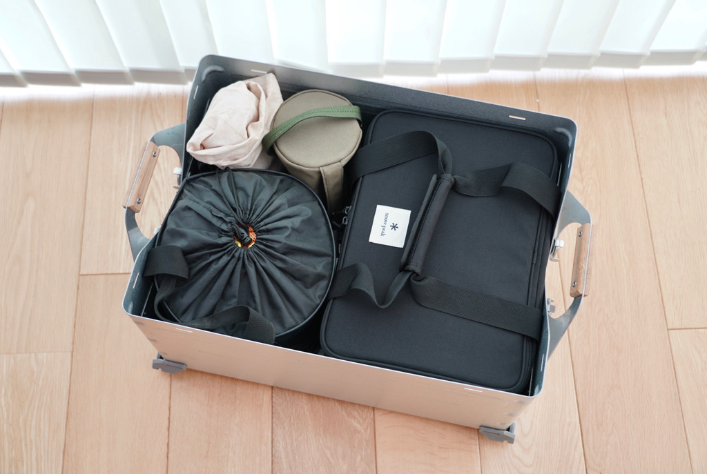 シェルコン50の中をすっきり収納できるユニットギアバッグ220 | Have a