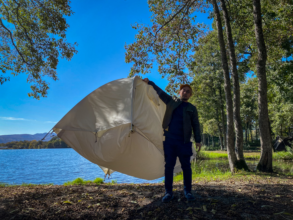 テントレビュー】テンマクデザインのおにぎりテントはいいぞ