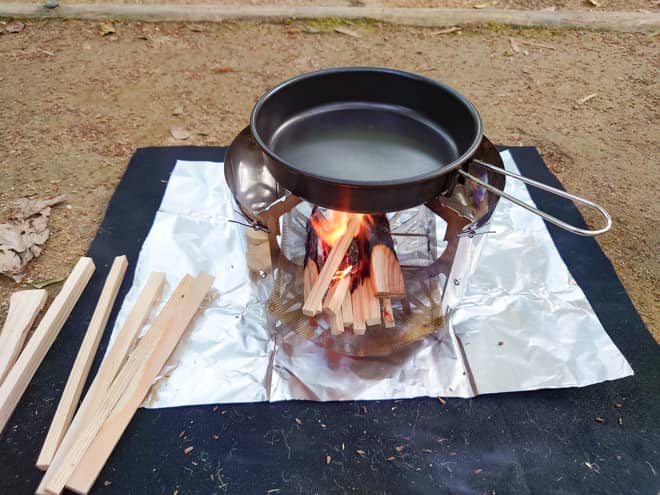 超軽量な焚き火台「RSRネイチャーストーブ」を使ってみたので徹底