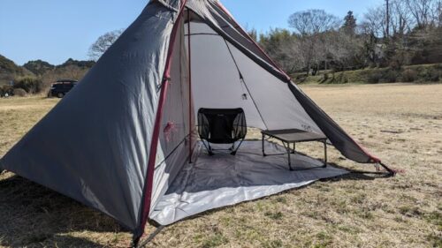 おすすめNo1】ライダーズワンポールテント徹底レビュー｜大きな前室と