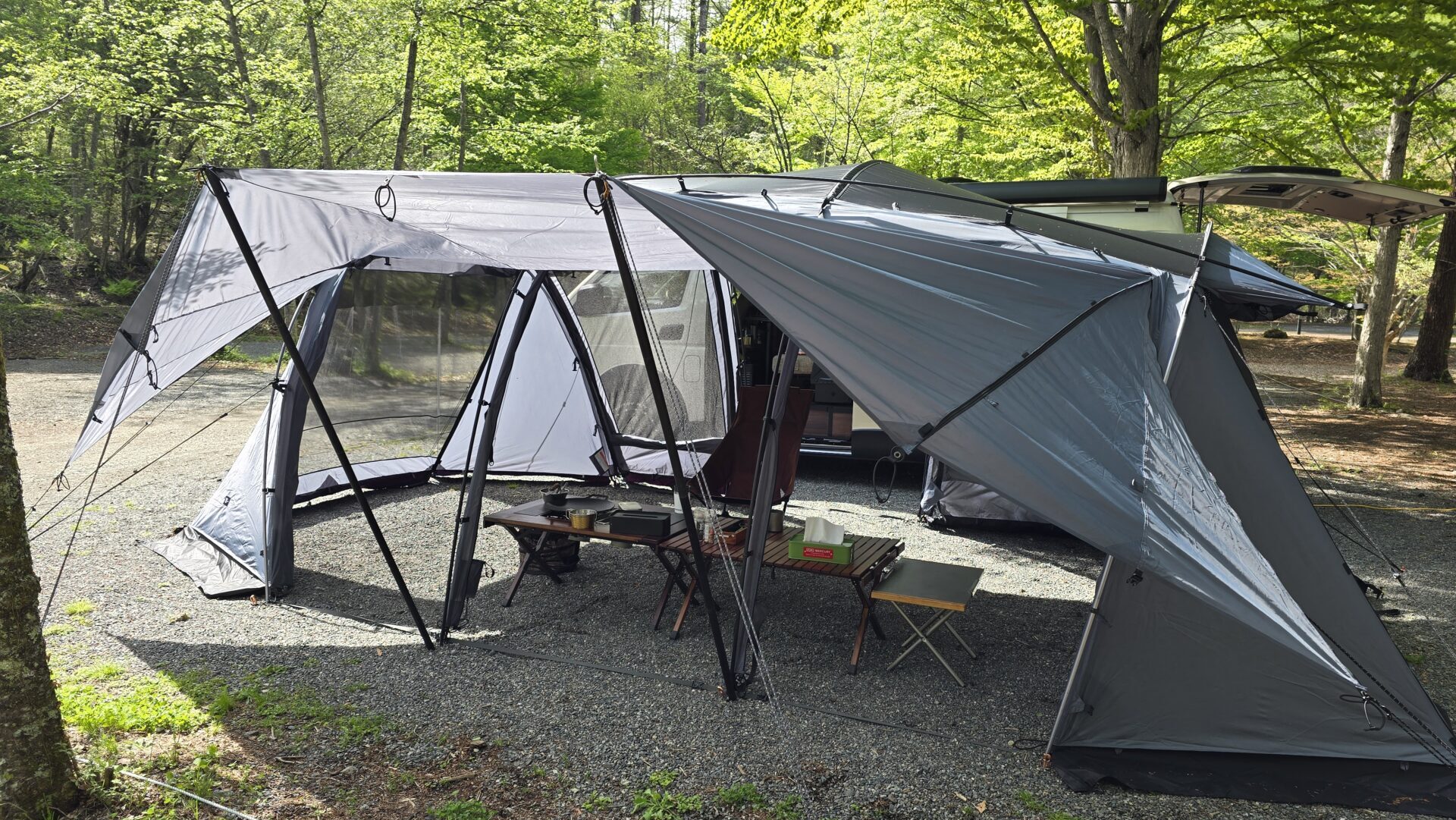 TOKYO CRAFTSのシェルターテント「ウィングフォート」レビュー