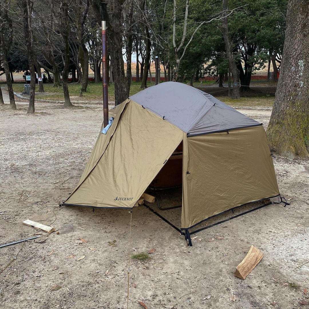 ダックノットから「ハンティングドームテント 2P」登場 | キャンプレビュー