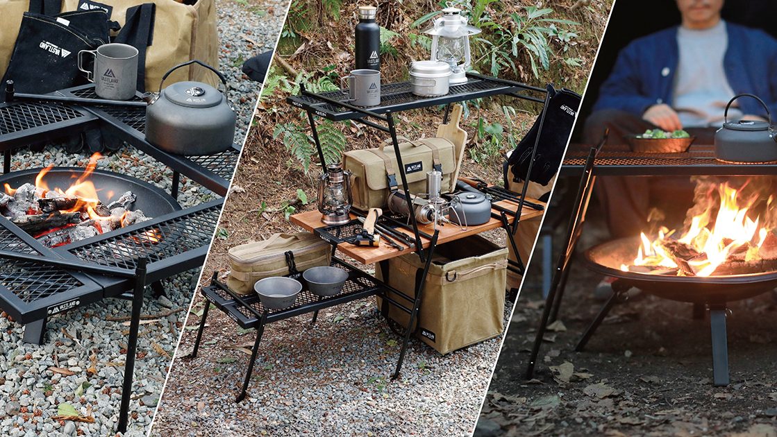 ヴァストランドから脚を取り外せる「ポータブルアイアンテーブル」登場