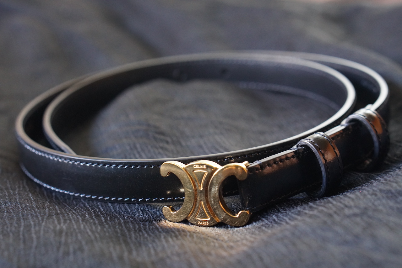 何かいいモノ欲しい」あなたに、「セリーヌのベルト」を心底おすすめ