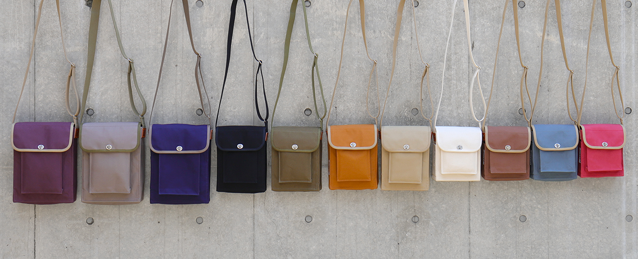 そばに置きたいショルダーバッグ | 一澤信三郎帆布