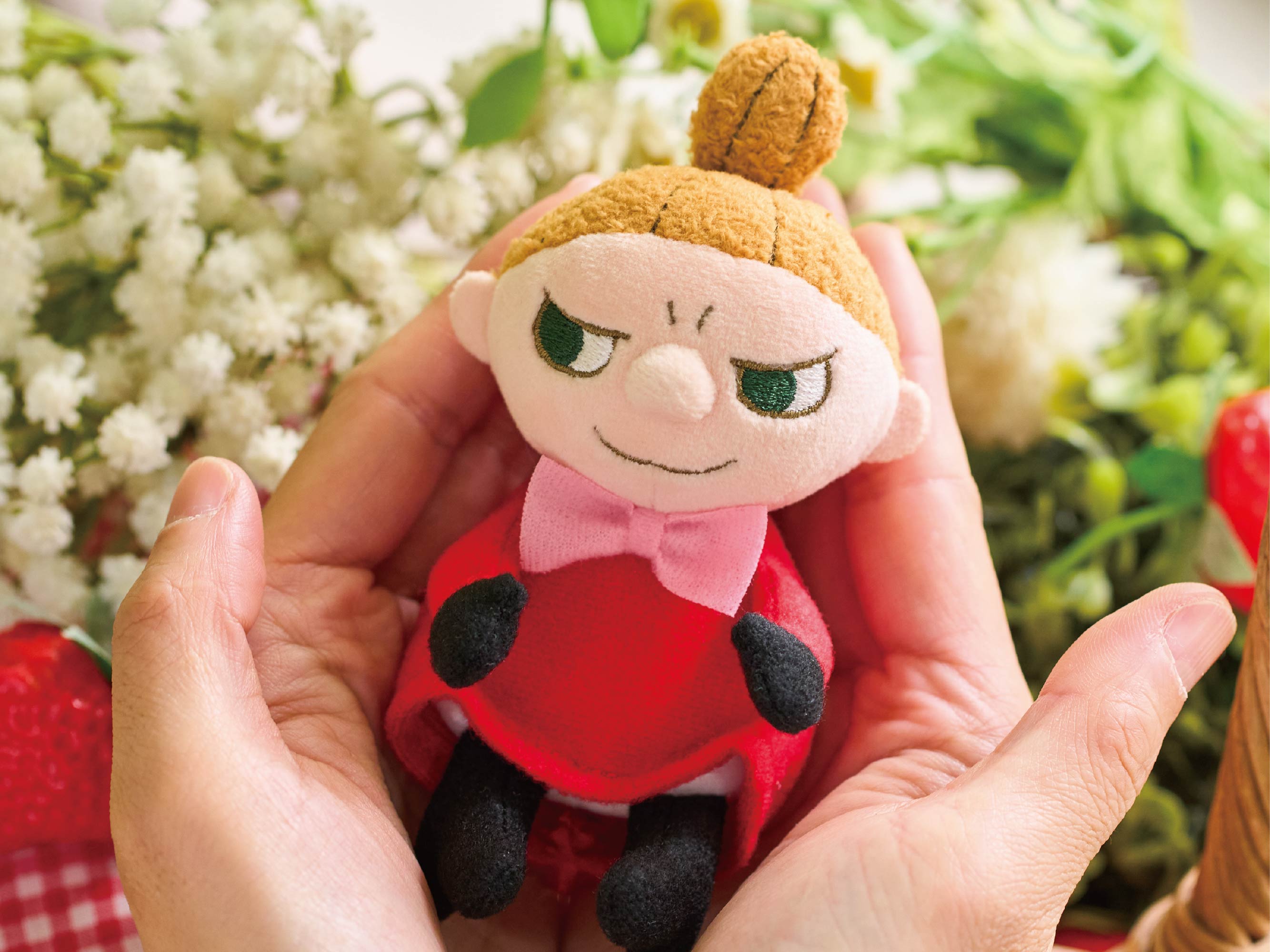 いちごのようなリトルミイがボールチェーンマスコットになって新登場